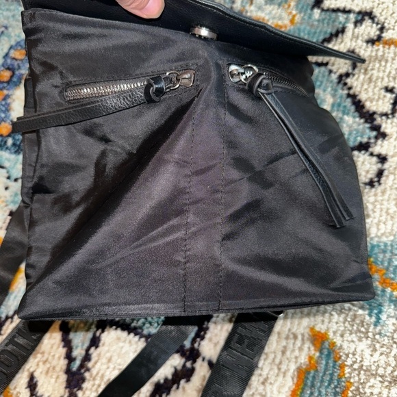 Botkier Trigger Mini Black Nylon Adjustable  Backpack Purse main image 6